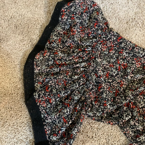 Free People Lola Kimono Black Combo Size M - Picture 8 of 8